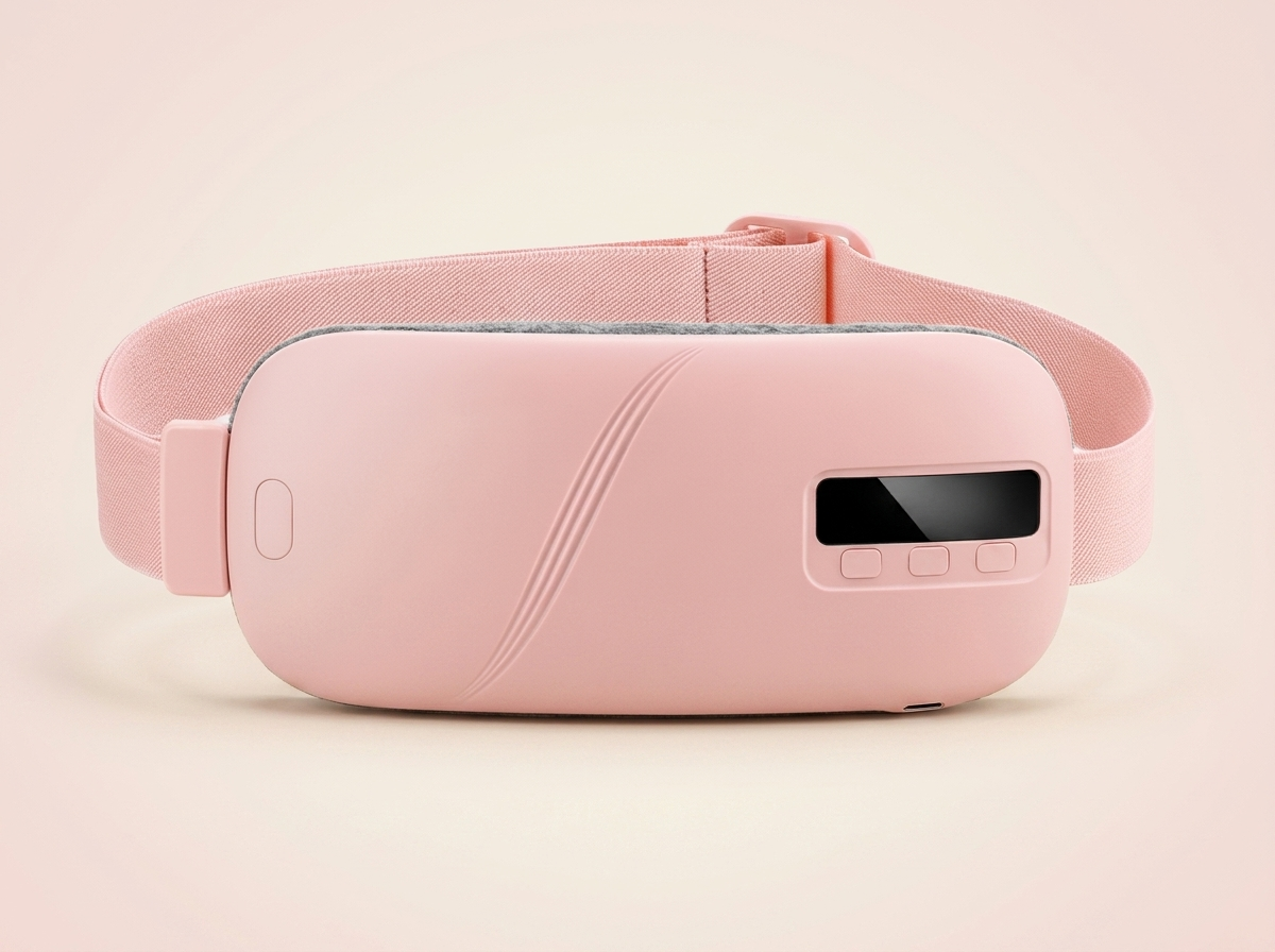 Cinturón térmico menstrual CALMA Premium rosa